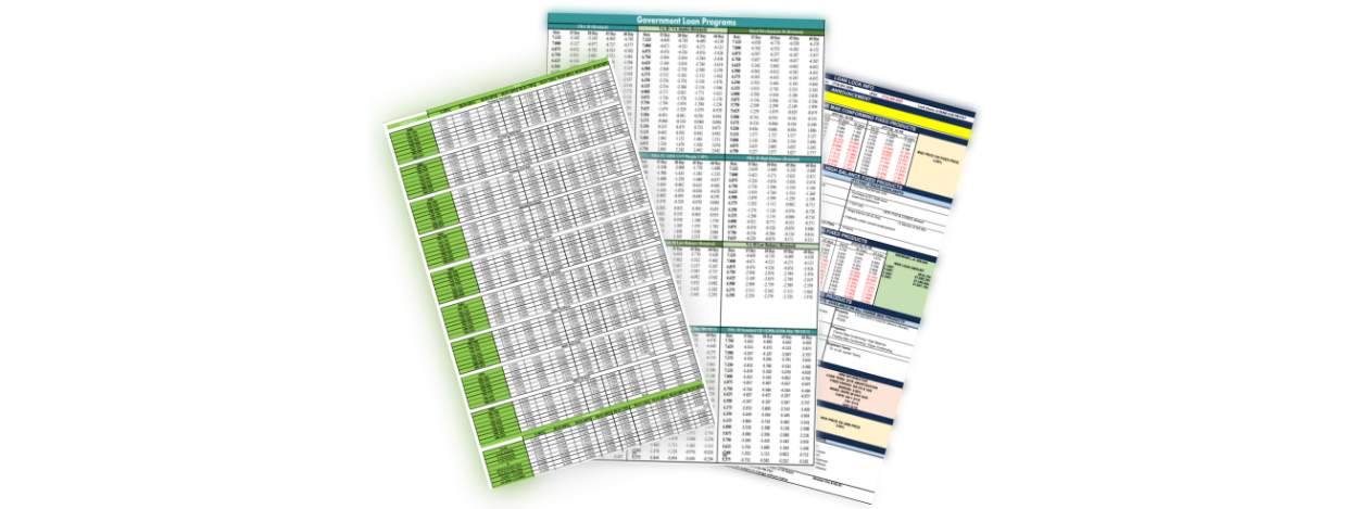 Rate Sheets